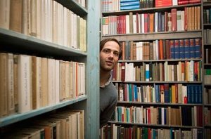 "Did someone say bookshop aisle photoshoots?" © Copyright 2013 CorbisCorporation