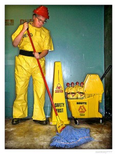 If a Problem Comes Along, You Must Mop It
